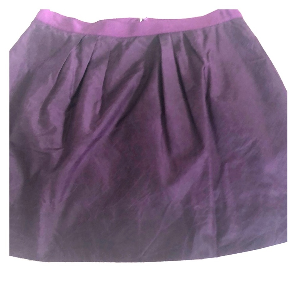J Crew purple short skirt